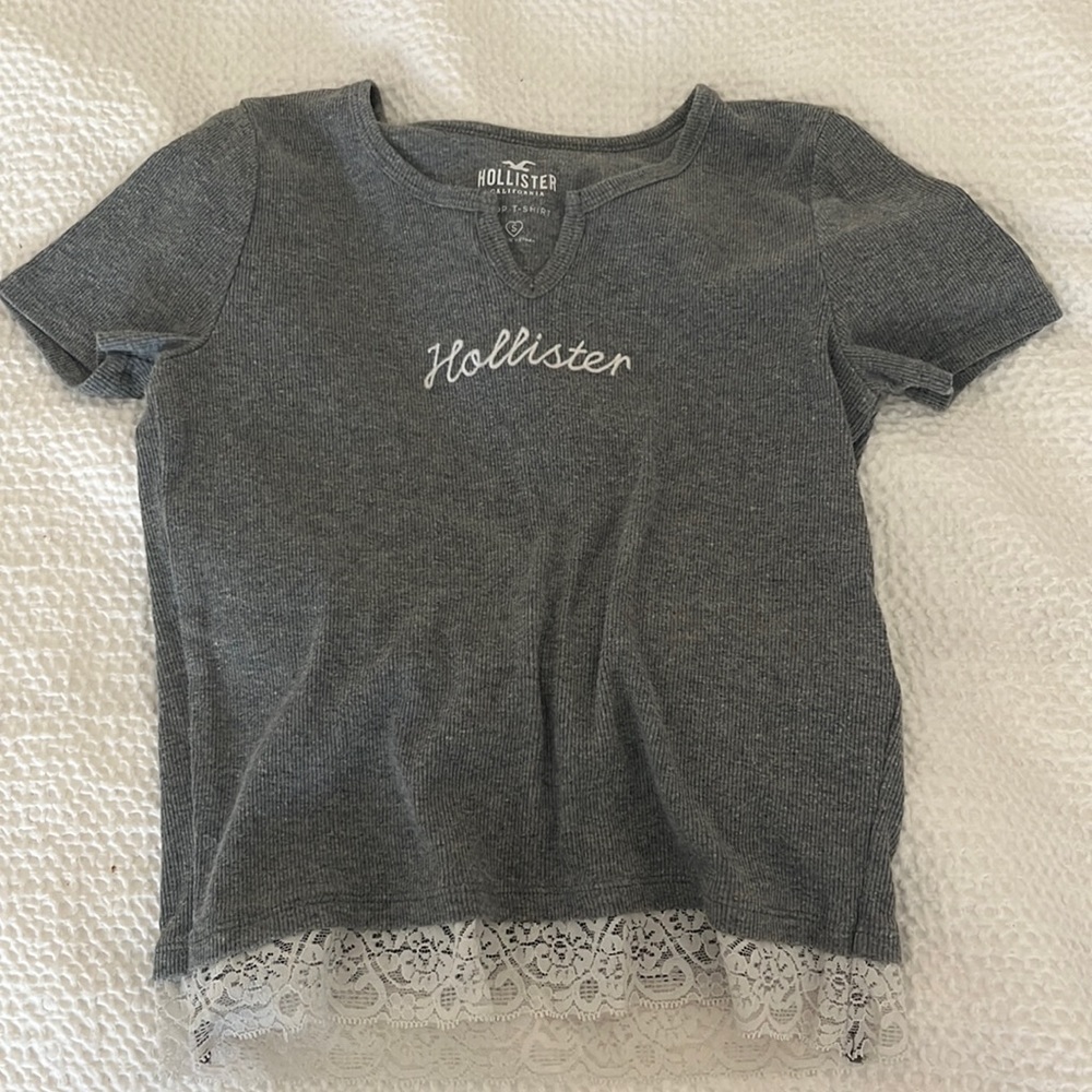 Gray Hollister shirt